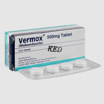 vermox mebendazolo